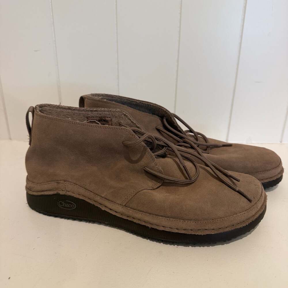 Chaco Men's Paonia Desert Chukka Boot Brown Suede Size 12